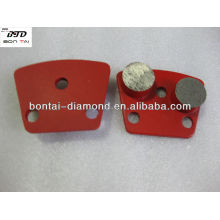 polishing tool with 24mm round segments for concrete